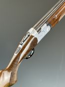 Beretta S686 Special 12 bore over and under ejector shotgun with engraved locks, underside,
