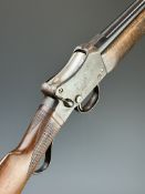 W W Greener Greener's GP Gun Martini underlever action 12 bore single barrelled shotgun with named