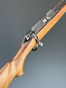 BRNO Model 2-E .22 bolt-action rifle with semi-pistol grip, sling mounts, multi-shot magazine and 25