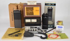 CB radio and similar equipment comprising Eurosonic ES 220CB, Heathkit HW-2021, Hansen FS-5E and