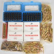 Three hundred and sixty six .308/ 7.62 rifle cartridges including Winchester, some in original