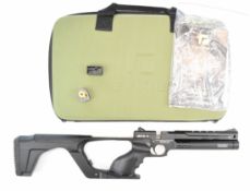 Reximex Mito S .177 PCP target air pistol/ rifle with removable stock, shaped and textured grip,
