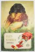 Eley factory, shop display or advertising poster 'Eley-Kynoch Cartridges ICI Imperial Chemical