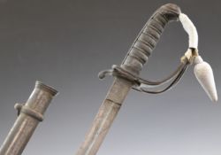 2nd Gloucestershire Artillery Volunteers Hamburger Rogers & Co. London Victorian dress sword, with