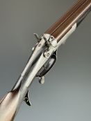 Charles Lancaster .450 black powder express double barrelled side by side tilt-and-slide rifle