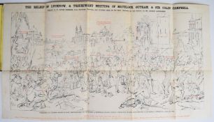 The Relief Of Lucknow & Triumphant Meeting Of Havelock, Outram, & Sir Colin Campbell painted by