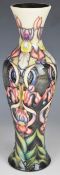 Moorcroft vase decorated in the Aotearoa pattern, numbered 226 and dated 98 to base, H31cm