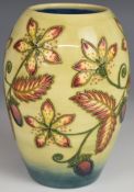 Moorcroft vase decorated in the Serviceberry pattern, dated 99, H14cm