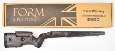 Form Rifle Stocks Remington 700 laminated show wood rifle stock with shaped semi-pistol grip,