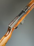 Deactivated CZ VZ52 7.62x54mm semi-automatic assault rifle with integral folding bayonet, adjustable