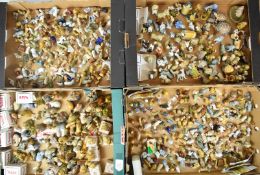 Approximately six hundred Wade Whimsies and similar figures including many Disney Hat Box, TV