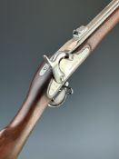 Armi Sport C G Richmond 1862 .58 muzzle loading percussion hammer action three band rifle with named