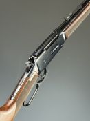 Winchester Model 9410 .410 underlever 3-shot repeating shotgun with chequered grip and forend,