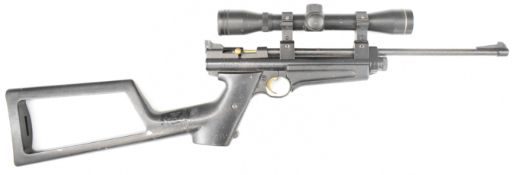 Crosman 2250B .22 CO2 air rifle with textured pistol grip, composite skeleton stock and Crosman 4x32
