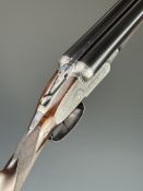 William Powell & Son 12 bore sidelock side by side ejector shotgun with named and engraved locks,