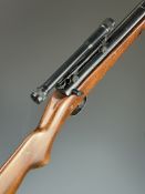 Diana G34 .22 air rifle with semi-pistol grip, adjustable sights and Mark II scope, NVSN. PLEASE