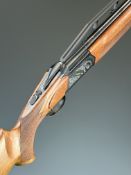 Fabarm Axis RS12 12 bore over under ejector shotgun with gold named and engraved action and