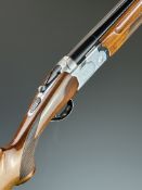Beretta S686 Special 12 bore over and under ejector shotgun with engraved locks, underside,