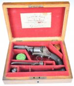 Thomas Pitt of Bristol Webley-Bentley type open wedge frame five-shot self-cocking percussion