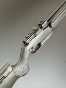 Reximex Pretensis .177 PCP air rifle with composite stock, textured semi-pistol grip, adjustable