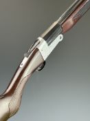 Pedretti .410 folding pocher's shotgun with engraved action, chequered semi-pistol grip and