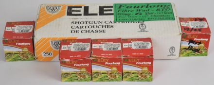 Three hundred and sixty seven .410 Eley Fourlong 12.5g 6 shot shotgun cartridges, all in original