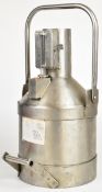 Portsmouth City Council five litre Wragg Ltd Visigauge type stainless steel county standard petrol