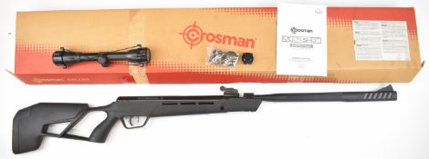 Crosman Multi-Shot Mission Model 6-CMM2SXS .22 air rifle with composite skeleton stock, textured