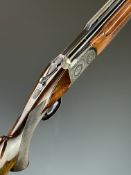 Rottweil Trap Montreal De Luxe 12 bore over and under ejector shotgun with engraved and gold line