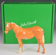 Beswick palomino horse, model no H259, boxed, H17cm