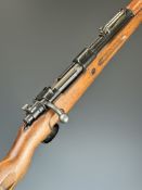 Columbian Military Mauser 7.62mm bolt-action service rifle with 'Columbia Fuerzas Militares'