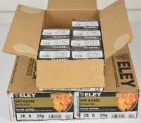 Six hundred and seventy five 28 bore Eley VIP Game 24g 6 shot shotgun cartridges, all in original