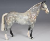 Beswick grey hunter or strawberry roan horse model no H260, H20cm