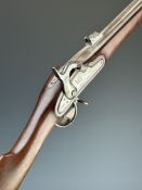 Euroarms Springfield 1861 .58 muzzle loading percussion hammer action three band rifle with named