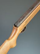 BSA Meteor Mk. I .177 air rifle with semi-pistol grip and adjustable sights, serial number N58595.