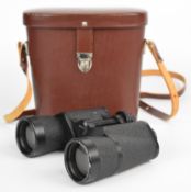 Carl Zeiss Jena Dekarem 10x50 binoculars, in original leather case