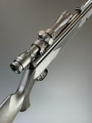 Hammerli Black Force 800 .22 air rifle with composite semi-pistol grip and forend, composite