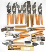 Seventeen sets of mainly Lee and LEI bullet moulds, one pair in original box.