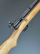 Crosman 160 Pellgun .22 CO2 bolt-action air rifle with semi-pistol grip and adjustable Crosman