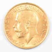 1913 George V gold full sovereign