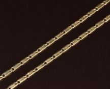 A 14k gold necklace, 10.4g, 47cm