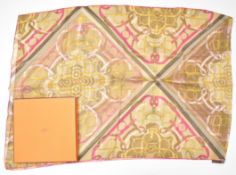 Hermès Paris silk scarf, 175 x 60cm, in original box