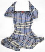 Vintage Vivienne Westwood Red Label tartan dress, size 38