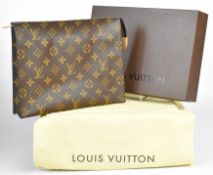 Louis Vuitton toilet bag, purchased by the vendor from Harvey Nichols, with original dust bag and