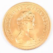 1981 Elizabeth II gold full sovereign