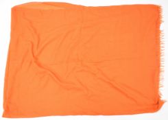 Hermès 80% cashmere scarf/ shawl with signature 'H' to weave, 150 x 250cm