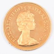 1981 Elizabeth II gold full sovereign