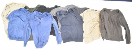 Ten Prada T-shirts, cardigans and jumpers, sizes 44, 42 & 46