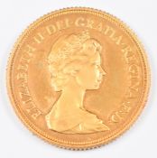 1981 Elizabeth II gold full sovereign