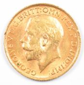 1914 George V gold full sovereign